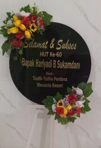 Papan Akrilik Ucapan Ulang Tahun Prajuritkulon Mojokerto
